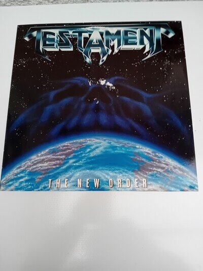 Testament - The New Order Vinyl LP 1988 RARE Original Thrash Metal Heavy Metal