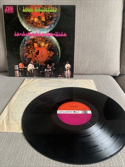 iron butterfly in-a-gadda-da-vida 1968 Lp Orig 587116 A2/B2 Psych Rock