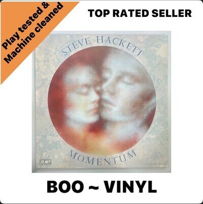 Steve Hackett - Momentum - Vinyl LP A1/B1 First Press NM / EX Condition