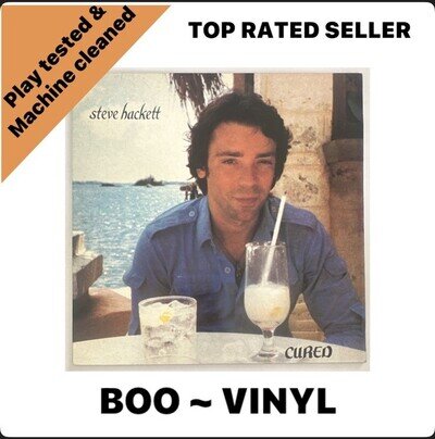 Steve Hackett - Cured Vinyl Lp Record Prog Rock EX / EX CON