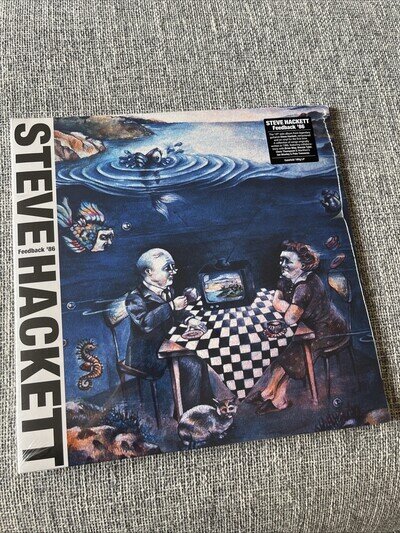 Steve Hackett – Feedback '86 [12" Vinyl Record LP] Brand new, Sealed, Fast Post