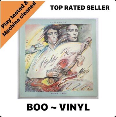 Steve Hackett - Highly Strung - 12" Vinyl Record LP - 1983 Charisma UK 1st Press