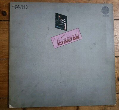 The Sensational Alex Harvey Band Framed UK Vinyl LP Vertigo