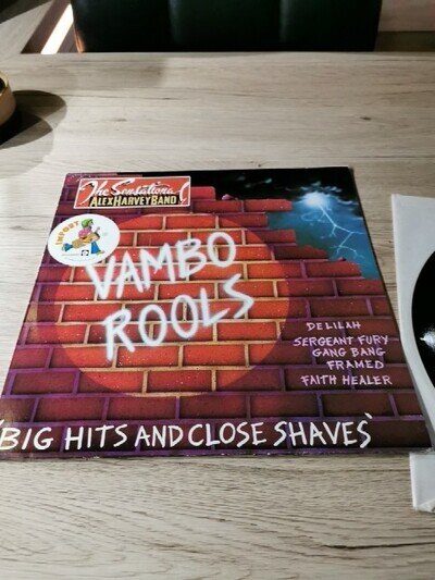 The Sensational Alex Harvey Band - Vambo Rools Vinyl LP 1977