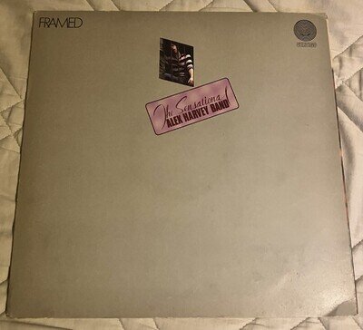 The Sensational Alex Harvey Band Framed LP Album Vinyl Record - VG+/VG+