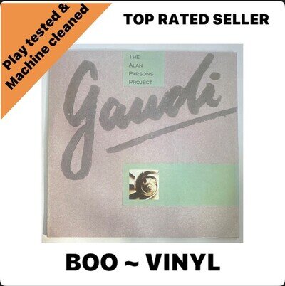 THE Alan Parsons Project Gaudi Vinyl Record LP 1987 Arista VG+ / VG+