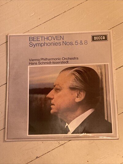Beethoven Symphonies Nos 5&8 Vienna Philharmonic Orchestra Hans Schmidt Isserste