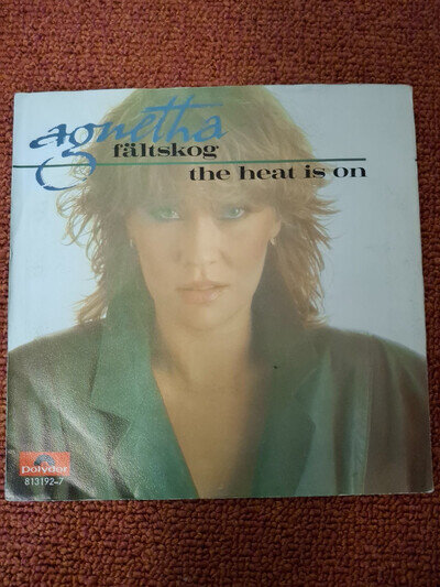 Vinyl 7' Single Agnetha Fältskog - The Heat is on (1983) Polydor Netherlands
