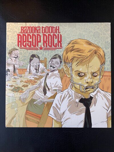 Bazooka Tooth by Aesop Rock (Record, 2003) Def Jux Gatefold Triple Vinyl LP VG