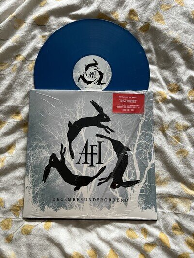 Rare AFI Decemberunderground Lp, Blue, Misfits, Danzig, Green Day, Creeper, Goth