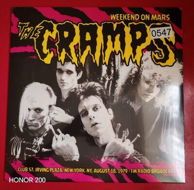 Weekend On Mars - The Cramps - Radio Silence NEW Sealed - 2015 Limited to 500