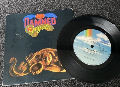 The Damned .gigolo .AUSTRALIAN PRESS 7-13810. . Rare Punk