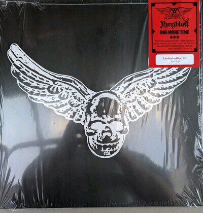 Aerosmith & YUNGBLUD - One More Time. Ltd Clear 12" Vinyl Record.