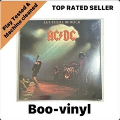 AC/DC - Let There Be Rock - Vinyl Lp Record 2009 New Sealed Mint