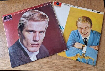 Adam Faith - For You & From Adam With Love LPs vinyl UK mono 1960s