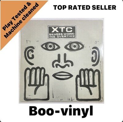 XTC ~ Senses Working Overtime 12" EP Original UK Virgin 1982 4 Tracks EX : EX