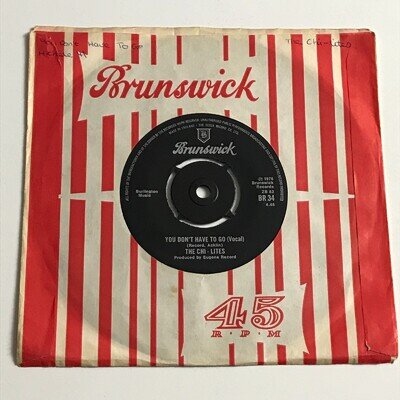 The Chi-lites - You Don't Have To Go 7" Vinyl Record - BR 34