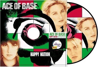 Ace of Base Happy Nation Limited Edition Picture Disc Vinyl 12" Album NAD