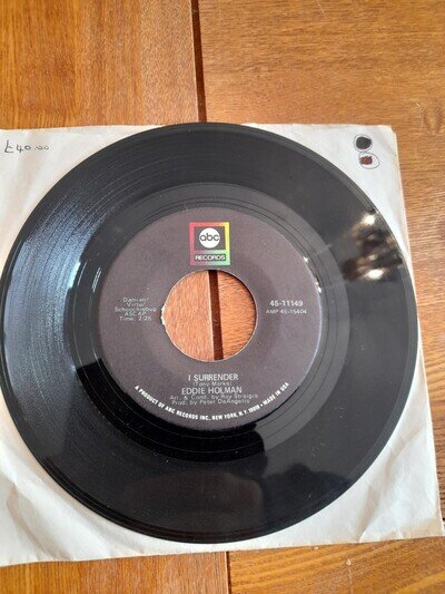 Us Northern Soul Original-eddie holman-i surrender-abc-45-11149