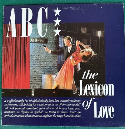ABC the Lexicon of Love 1982 UK Original Vinyl LP Album Record