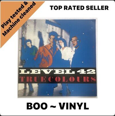 Level 42 True Colours Vinyl LP Record Album POLH 10 EX / EX