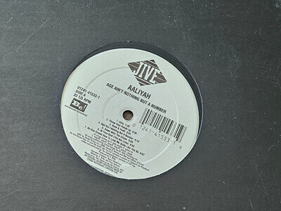 Aaliyah / Age Ain't Nothing But A Number 12" Vinyl BLACK SLEEVE 1LP R. Kelly
