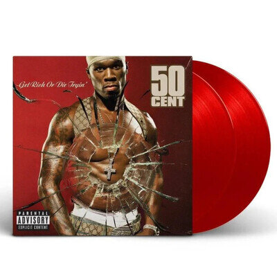 50 CENT - GET RICH OR DIE TRYIN (LIMITED RED VINYL 2LP) Brand New Sealed
