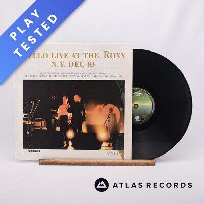 Yello Live At The Roxy N.Y. Dec 83 Single-Sided 12" Single Vinyl Record - EX/EX