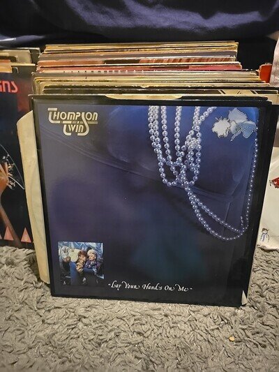 Thompson Twins- Lay Your Hands On Me - 12in - 1984 - Read Description