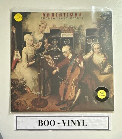 Andrew LLoyd Webber - Variations - 12" Vinyl Album 1978 Symphonic Rock Album