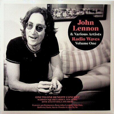 JOHN LENNON Yoko Ono/Stevie Wonder etc Radio Waves Vol.1 Live 2-LP NEW Beatles
