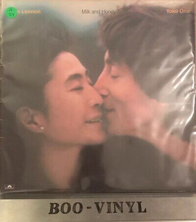 JOHN LENNON / YOKO ONO "MILK AND HONEY" 1984 GERMAN PRESS LP EX / VG