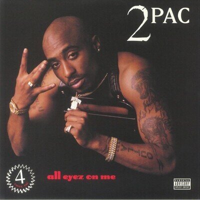 2PAC - All Eyez On Me - Vinyl (gatefold 4xLP)