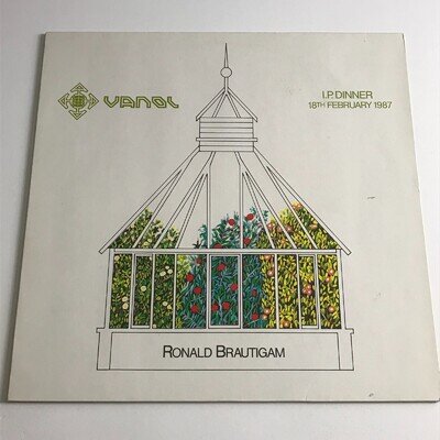 Beethoven/Brautigam - I.P. Dinner 1987 LP Vinyl Record (GER) - ETC 1018 EX/EX