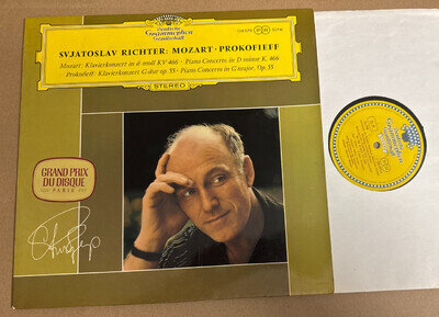 SLPM 138 075 Mozart Prokofiev Piano Concertos Sviatoslav Richter TULIP