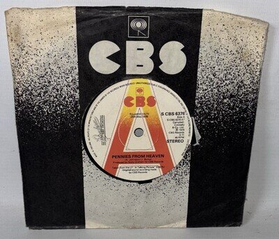 The Pasadena Roof Orchestra – Pennies From Heaven - 1978 Promo Vinyl 7" Single