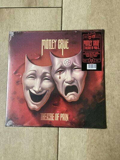 MOTLEY CRUE THEATRE OF PAIN 40TH ANNIVERSARY VINYL/LP (NEW) PRESALE 28/11/25 NEW