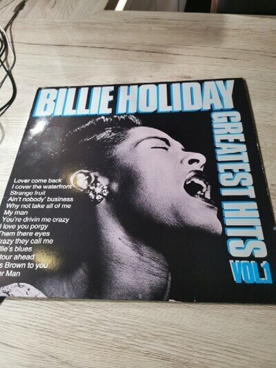 BILLIE HOLIDAY…”Greatest Hits Vol.1”…Cleo 12” Vinyl Lp