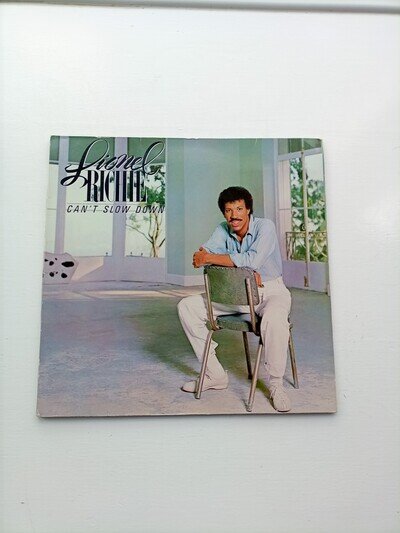 LIONEL RICHIE - LP - CAN'T SLOW DOWN