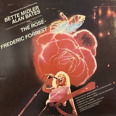 Bette Midler the Rose 1979 Original Soundtrack LP Album, Vinyl