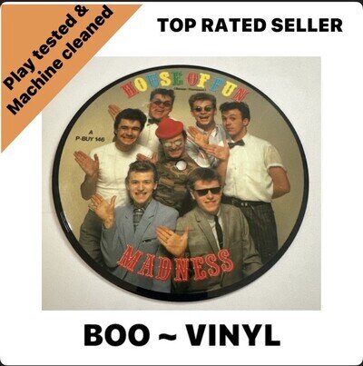 Madness ~ House Of Fun Limited Edition 7" Picture Disc Single 1982 Ska NM