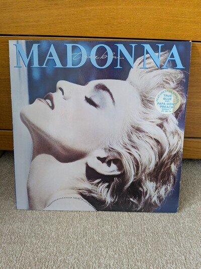 MADONNA True Blue ~ Vinyl LP ~ Sire Records (WX54 925 442-1) ~ 1986 (GOOD)