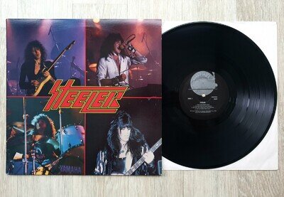 Steeler Self-Titled LP 1983 US 1st Press Shrapnel Yngwie Malmsteen