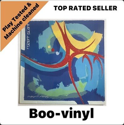 Robert Plant Shaken N Stirred Lp Vinyl Album VG+ / VG+ CONDITION
