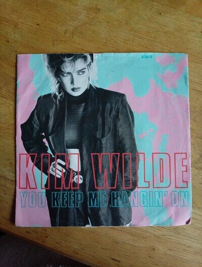 Kim Wilde 7" Single MCA Records KIM 4 You Keep Me Hangin' On
