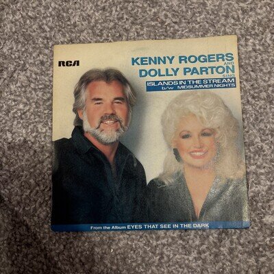 Kenny Rogers & Dolly Parton – Islands In The Stream – 7” Single – RCA 1983