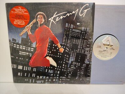 KENNY G - s/t / SHRINK w/ HYPE STICKER! / JEFF LORBER / ARISTA RECORDS 1982