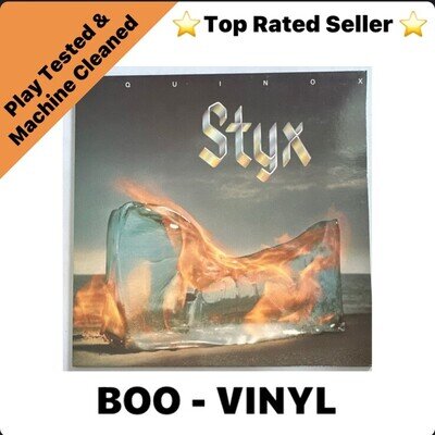 Styx – Equinox 12" Vinyl Album Lp Rock 1976 Uk Issue Ex / Ex Condition
