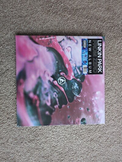 LINKIN PARK - FROM ZERO Blue & Orchid Exclusive Splatter Vinyl NEW (sealed)