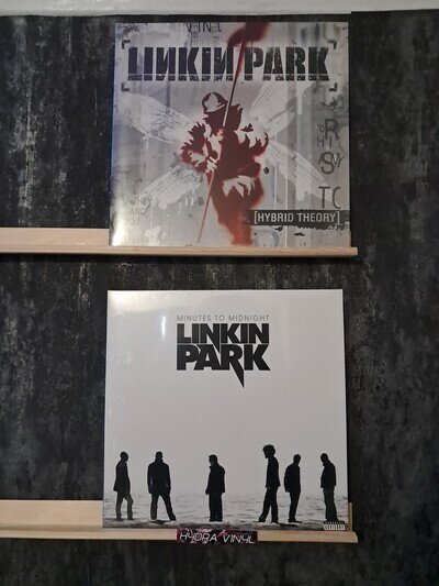 Linkin Park 2X ALBUM BUNDLE HYBRID THEORY MINUTES TO MIDNIGHT NEW, SEALED VINYL